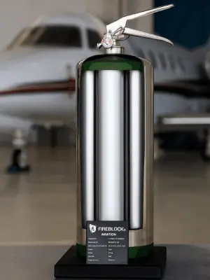 Fireblock Aviation Mechanical Extinguishing Device
