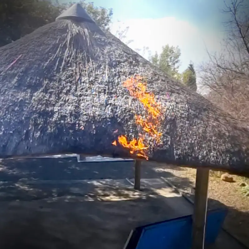 Hut Fire